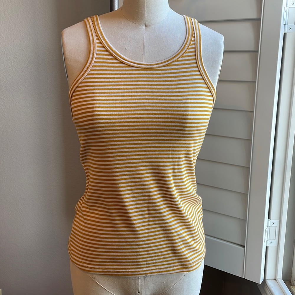 Anthropologie Lacausa striped tee S